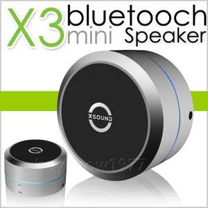 New X3 Bluetooth Mini Wireless Speaker for iPod iPhone  