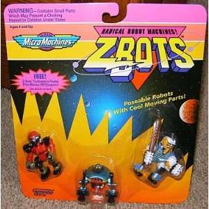    Micro Machines Z Bots 3 Pack Poseable Robots #10 Toys & Games