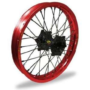   Wheel Set   21x1.60   Red Rim/Black Hub 23 26027 HUB/RIM: Automotive