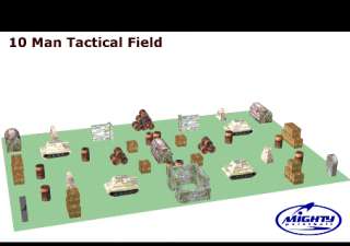 Paintball Air Bunker Package   10 Man Tactical  