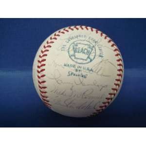  1971 Kansas City Royals Team Signed Baseball: Sports 