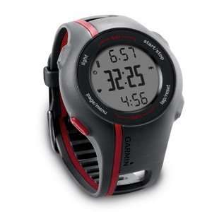  Garmin Forerunner 110 Mens Gps Sport Watch W/ Hrm Red GPS 