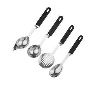  spoon Dishwasher safe; heat safe up to 500F Measure 10L to 11 1/4L