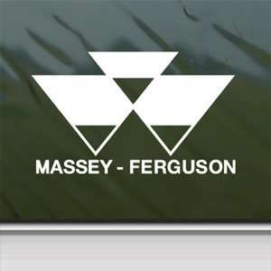   Ferguson White Sticker Car Laptop Vinyl Window White Decal Arts