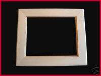 Unfinished solid pine wood frame custom sizes available  