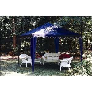  10 x 10 King Canopy Blue Garden Party Canopy Patio 