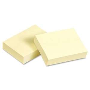 22663 Sticky Note Pad, Removable   3 x 3   Pastel Yellow 