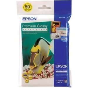  Epson Premium   Glossy photo paper   3.95 in x 5.9 in   50 