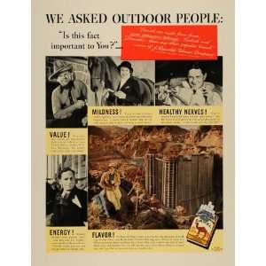  1935 Ad Reynolds Tobacco Camel Cigarettes Boulder Dam 