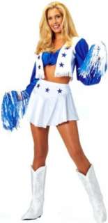  Womens Dallas Cowboys Cheerleader Costume: Clothing