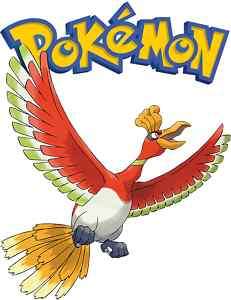 POKEMON HO OH CHARACTER TSHIRT (BOOSTER PACK BOX EX)  