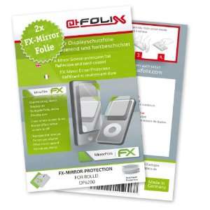 screen protector for Rollei DP6200 / DP 6200   Fully mirrored screen 