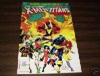 MEN & TEEN TITANS #1 VF 1982 Comics Marvel DC present  