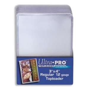  3 x 4 Ultra Pro 12 Gauge Regular Top Loaders 500ct 