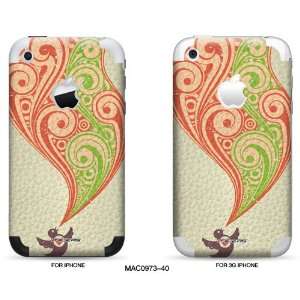  iPhone & iPhone 3G Cortex Design Protective Skin Decal 