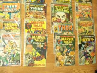 30 + Old Spider man Comics from Estate  
