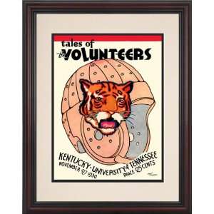  1930 Tennessee Volunteers vs Kentucky Wildcats 8 1/2 x 11 