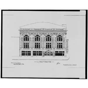  Lyric Theatre,Allentown,Pennsylvania,PA,1926,AF Dumas 