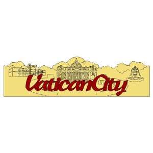  Italy   Laser Cut   Vatican City   Word and Background Arts, Crafts