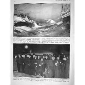  1908 LIFEBOAT CYMRIC CUTHBERT SHIP HOPE KING MANUEL