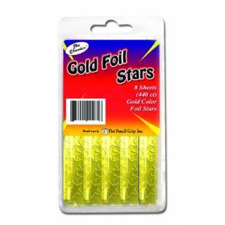   Gold Foil Star Stickers, 440 Stickers per Box, 6 Boxes per Pack