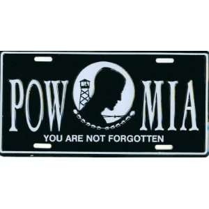 POW MIA Front Novelty License Plate 6x12