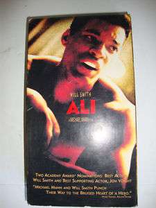 ALI  2002 Columbia Tristar Productions  VHS Movie  