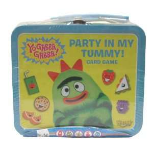 Yo Gabba Gabba Party in My Tummy Card Game & Mini Lunchbox 