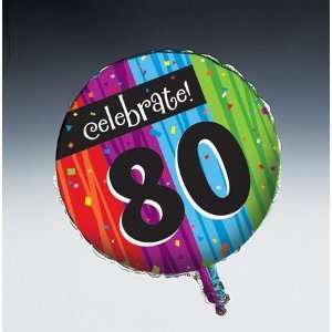  Milestone Celebrations 80th Birthday Foil Balloon: Kitchen 