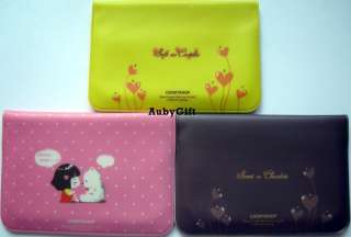 Girl Small Business / Name / Credit Card Holder Case with Elastic Band 