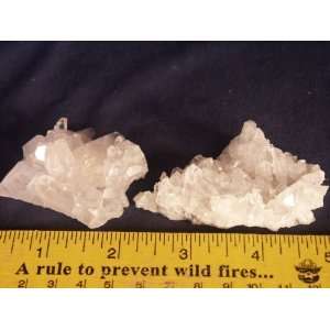  Two Quartz Crystal Clusters, 11.19.22 