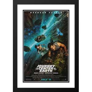  Center of the Earth 32x45 Framed and Double Matted Movie 