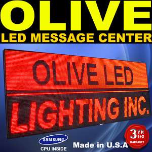 LED Sign Programmable Scroll Message Display 28 x 66  