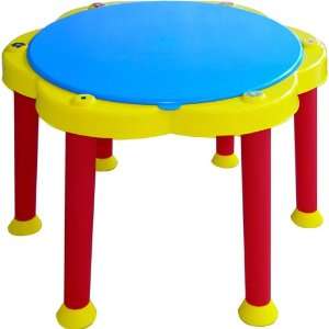  Flower Shaped Sand & Water Play Table with Cover: Toys 