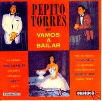 PEPITO TORRES Y SU ORQ SIBONEY   VAMOS A BAILAR  CD  