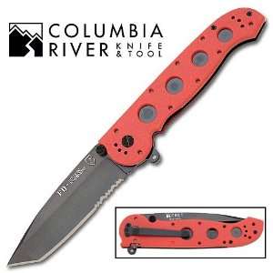  M16 FD, Red Zytel Handle, 3.94 in. TiNi Blade, ComboEdge 