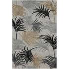   com Hand tufted Grey Wool and Art Silk Contemporary Area Rug (2 X 3