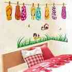 Blancho Bedding Slipper Party   Wall Decals Stickers Appliques Home 