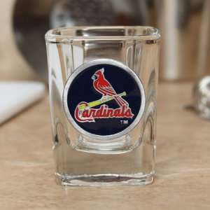  St. Louis Cardinals Pewter Logo 2oz. Square Shot Glass 