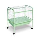   Hendryx Jumbo Small Animal Cage on Stand with Casters   29x19x31
