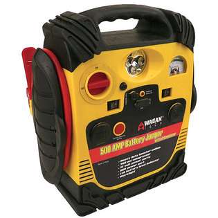  Car 500 amp Battery Jumper with Air Compressor at  