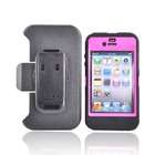 OTTERBOX PINK BLACK For Otterbox iPhone 4 Defender Hard Case