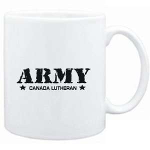   Mug White  ARMY Canada Lutheran  Religions