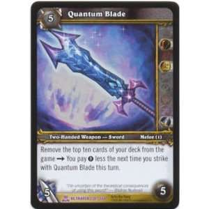  Quantum Blade EPIC RARE #238   World of Warcraft TCG 
