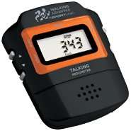 Walking Advantage Talking Calorie Counter Pedometer 