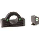 Ameriglo Green Front/Rear Ghost Ring Night Sights For Glock 9MM/40 
