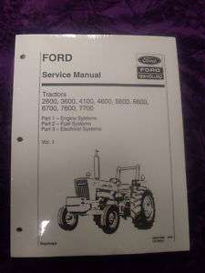 Ford 2600 7700 Parts 1 3 Service Manual  