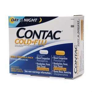   + Flu, DAY & NIGHT 16 DAY CAP   12 NIGHT CAP