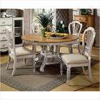 Hillsdale Wilshire White Round Dining Set (7 Pieces)