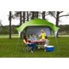 Shelter Logic 10 x 20 1 3/8 8 Leg Outdoor Shade Canopy in White 